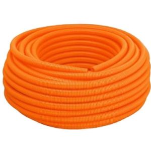Eletroduto Corrugado Reforçado PVC 32mm 25m Laranja Tigre