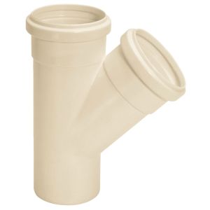 Junção Simples 200mm Pvc Esgoto Branco Amanco
