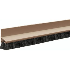 Veda Porta 80cm Escova Marrom Tecnoperfil