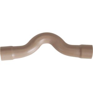 Curva Transposição 20mm Pvc Sold Marrom Amanco