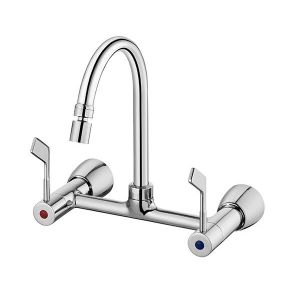 Torneira Misturador de Parede para Cozinha Docol Docolvitta 1/2" e 3/4" Cromado