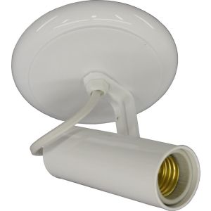 Spot Vitralux 1 Lâmpada Infinity sem Aleta E27 Branco
