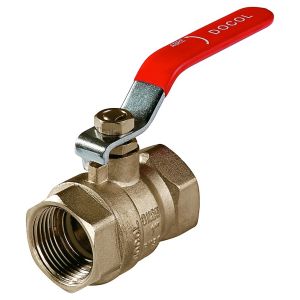 Válvula Esfera com Alavanca 1.1/4" Vermelha Docol