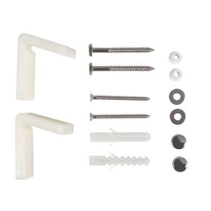 Parafuso para Fixação Lateral de Bacias e Bidês Deca 10mm com 2 peças Cromado Deca