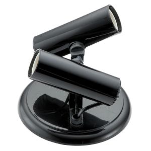Spot Vitralux 2 Lâmpadas Infinity sem Aleta E27 Preto