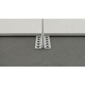 Junta de Dilatação Tecnoperfil 2,70X10mm PVC Cinza