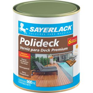 Verniz para Deck Natural 900ml Polideck Sayerlack