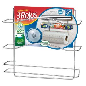 Suporte com Ventosa Arthi Cromado