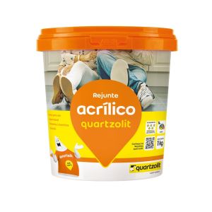 Rejunte Acrílico Quartzolit Palha 1kg