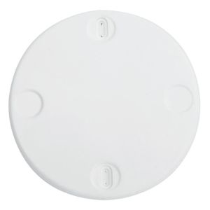 Placa 4"x4" Cega Tramontina Liz/Lux Branca