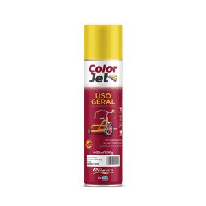 Tinta Spray Color Jet Uso Geral Renner 400ml Preto 161580