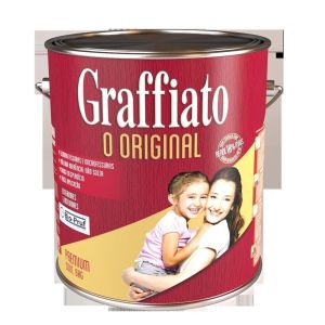Textura Acrílica Hydronorth Graffiato Liso Standard 6L Branco Neve Liso