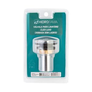 Válvula para Lavatório 7/8" Cromado (BM) A43 1" Hidrofama