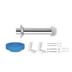 Kit Instalação para Vaso Convencional Cromado com Fixação Lateral Deca