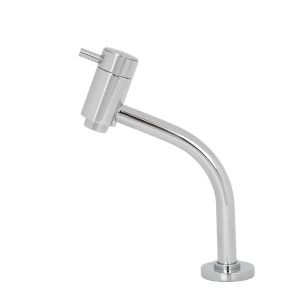 Torneira para Banheiro de Mesa Bica Baixa 1/2 Lyn Cromado Addra