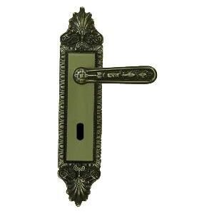 Fechadura Espelho Interna Colonial 40mm Latão Oxidado 4700/100 Aliança