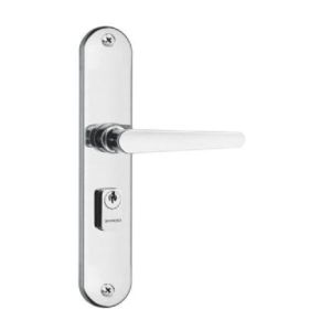 Fechadura Espelho Externa Serralheiro Francesa 725-01E 40mm Cromado Pado