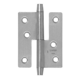 Dobradiça Hamburguesa Esquerda Inox 70mm Synter