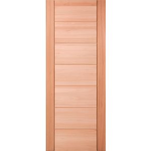 Porta Madeira Eucalipto Quartier Neo 2,1x0,8m Cruzeiro
