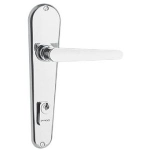 Fechadura Espelho Externa Serralheiro 22mm Cromado Francesa 460-46E Pado