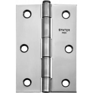 Dobradiça Synter 3'' Pino Simples Inox