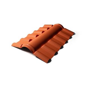 Cumeeira PVC Tubozan Central 0,9m Cerâmica 2.301.5091