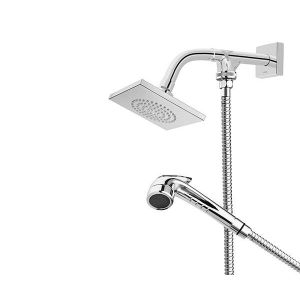 Chuveiro com Desviador Bellar Cromado 1/2" Docol