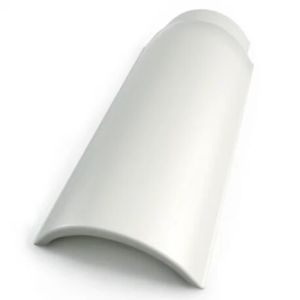 Cumeeira Cerâmica Perkus 0,42mx17cm Branco