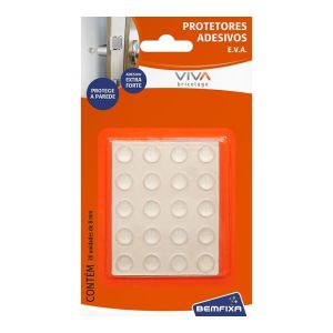 Protetor Adesivo Bemfixa 8mm EVA Redondo Transparente