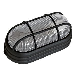 Luminária Tartaruga Dital Marina 1 Lâmpada com Grade E27 Preta