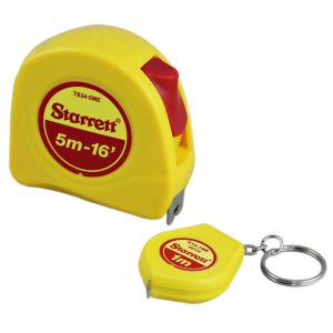 Trena de Aço 5m com Trava Amarela Starrett