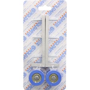 Roldana Roldarte Nylon Alumínio Natural
