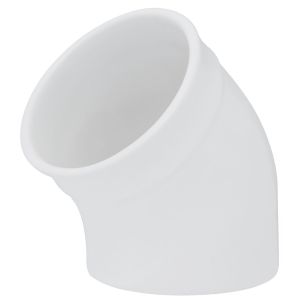 Saleiro Oxford Joelho Médio Branco
