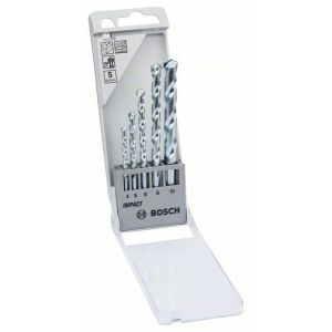 Kit Brocas CYL-1 para Concreto 5 Peças Bosch