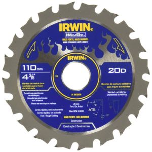 Disco de Serra Weld Tec 110mm 20 Dentes Irwin