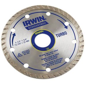 Disco Diamantado Turbo Irwin IW13893 110mm