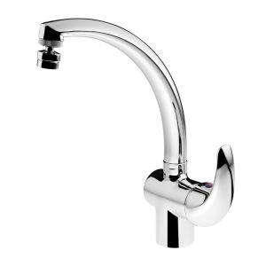 Misturador de Mesa para Cozinha Allure 1/2" Cromado Lorenzetti