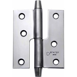 Dobradiça Hamburguesa Direita Inox 71IDC 70mm Synter