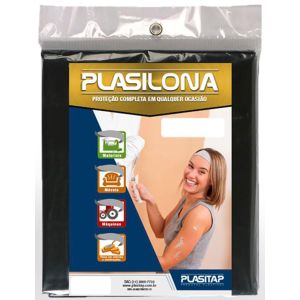 Lona Plasitap 4x4m Preta