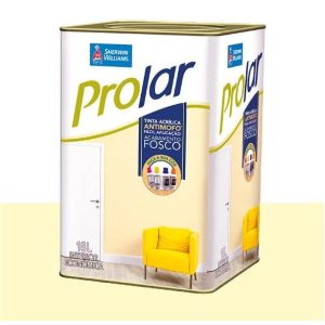 Tinta Prolar Acrilica Econômica 18L Branco Fosco Sherwin Williams