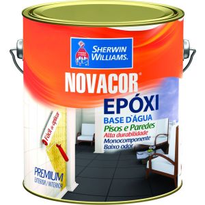 Tinta Sherwin Williams Epóxi Novacor Standart 3,6L Branco Brilho