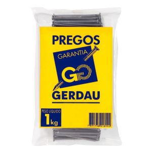 Prego sem Cabeça Gerdau 13x15 Polido 1kg