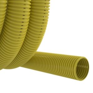 Tubo Dreno 110mmx50m Amarelo Tigre