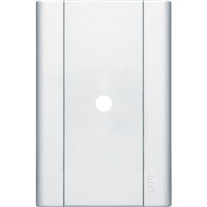 Placa 4"x2" Saída de Fio Fame Modulare Branca