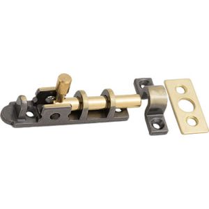 Trinco 6cm Latão Oxidado União Mundial