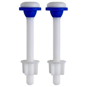 Parafuso para Fixação para Caixa Acoplada Blukit com 2 peças Cromado