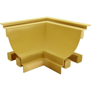 União de Canto Interno PVC 4 Peças 30x40mm Cerejeira Plastilit