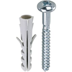 Bucha para Concreto com Parafuso Bemfixa 8mm 30 Peças