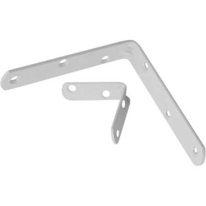 Cantoneira para Móveis 60mm 4 Peças Branca Bemfixa