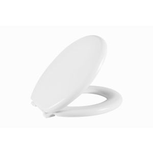 Assento Sanitário Poliéster Almofadado Convencional Branco Astra